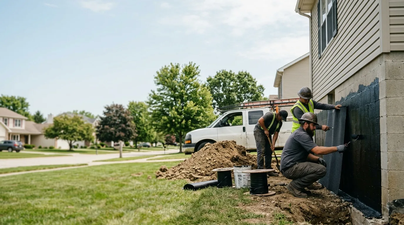 Basement Waterproofing in Maple Heights, OH near me